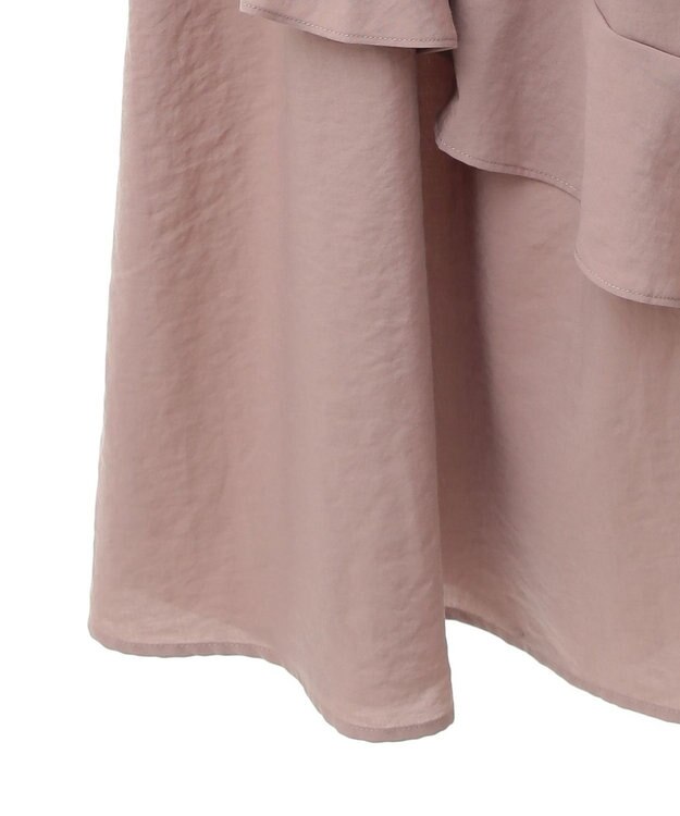 earth music&ecology ラッフルティアードキャミワンピース Pink