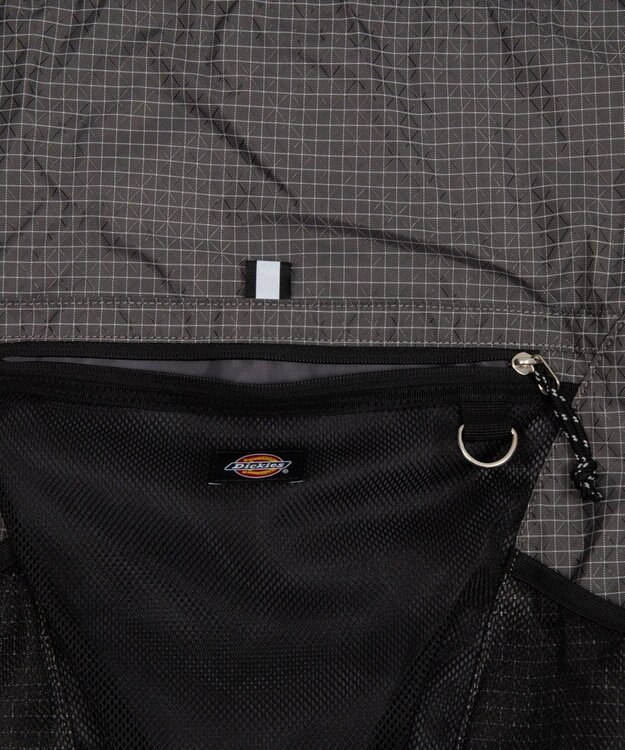 WEGO 【ユニセックス着用ITEM】別注Dickiesメッシュポケットナップサック グレー