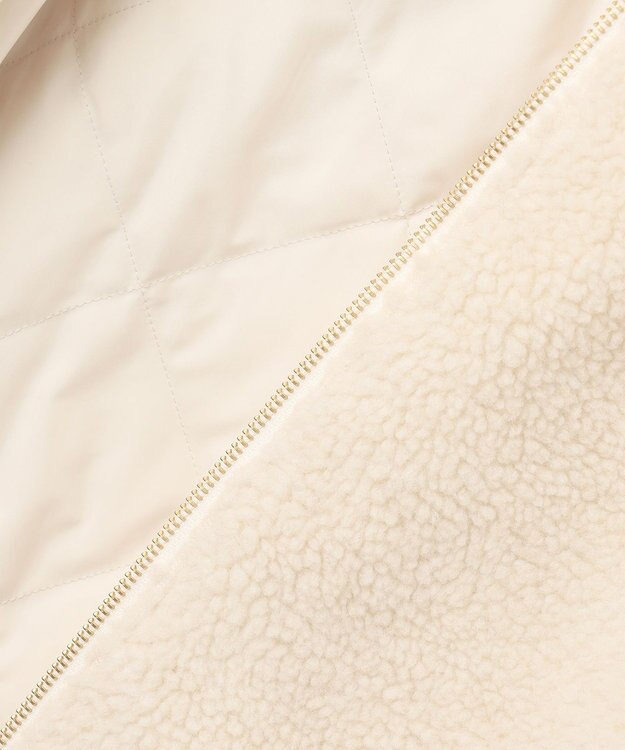 UNFILO 【TAION×UNFILO】リバーシブルボアダウン クリーム