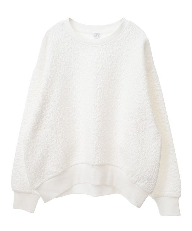 AMERICAN HOLIC フクレジャガードプルオーバー Off White