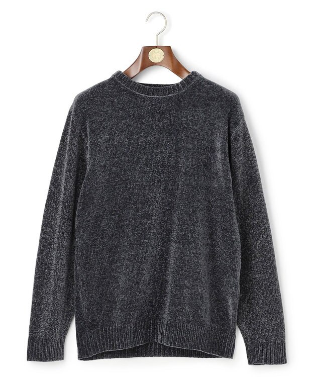 J.PRESS MEN 【WEB・一部店舗限定】モールクルーネック ニット グレー系