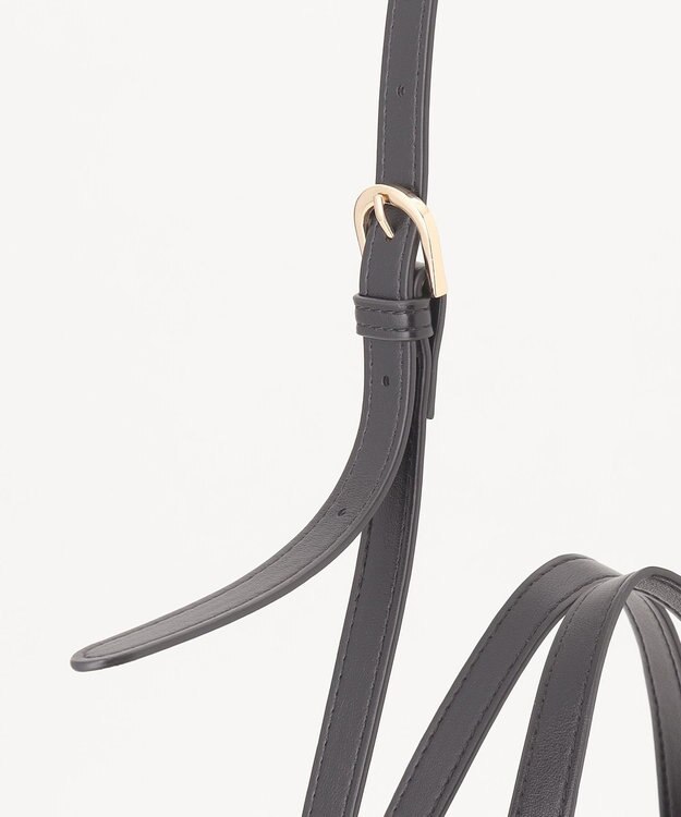 LA BAGAGERIE ポップコーンキルト2WAYトート Sサイズ ブラック