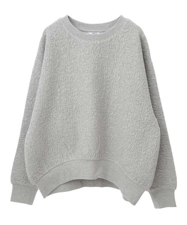 AMERICAN HOLIC フクレジャガードプルオーバー Light Gray Mixture