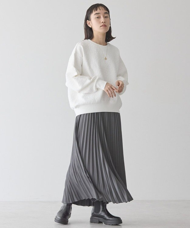 AMERICAN HOLIC フクレジャガードプルオーバー Off White