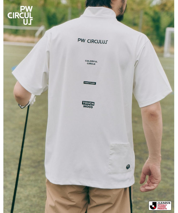 PW CIRCULUS 【UNISEX】J.LEAGUE モックネック J1所属の20クラブコラボ ゴルフ 鹿島アントラーズ