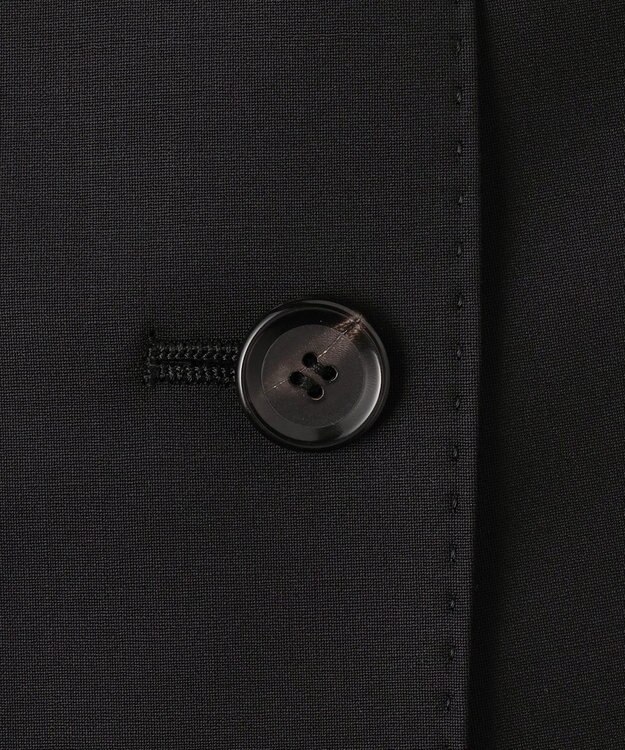 23区 【セットアップ対応】ファインネスウール 二つ釦 ジャケット ブラック系