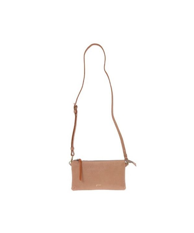 genten 【新色】タスカ お財布ショルダー グレージュ