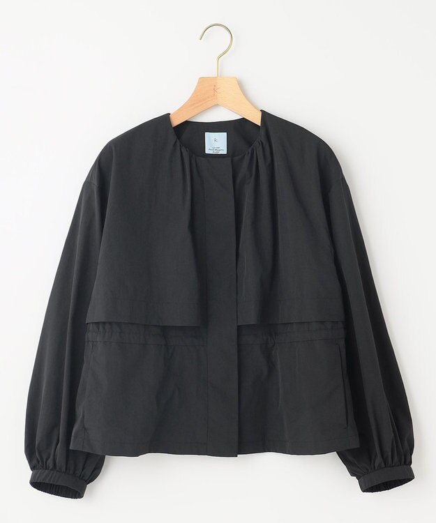 組曲 L エアリーブルゾン ブラック系9