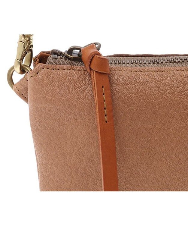 genten 【新色】タスカ お財布ショルダー グレージュ