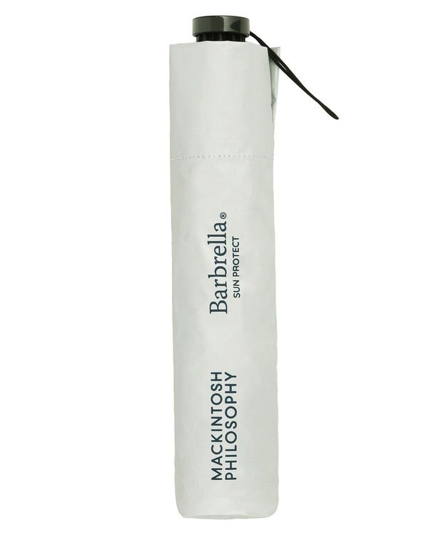 MOONBAT 【晴雨兼用/UVカット率99%】マッキントッシュ フィロソフィー (MACKINTOSH PHILOSOPHY)  折りたたみ日傘 バーブレラ サンプロテクトシリーズ（SUNPROTECT） 55cm オフホワイト