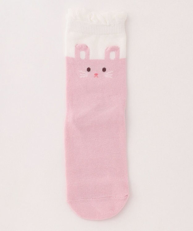 ANY KIDS 【3点セット】ソックス (ウサギポンポン) ホワイト系