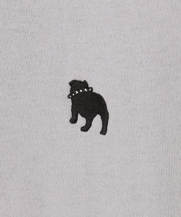J.PRESS MEN 【一部店舗限定】バックブル ムカラTシャツ ライトグレー系