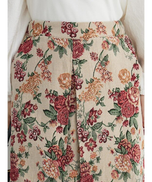 Green Parks ・ｆｕｒｒｙ　ｒａｔｅ　ゴブランスカート Red