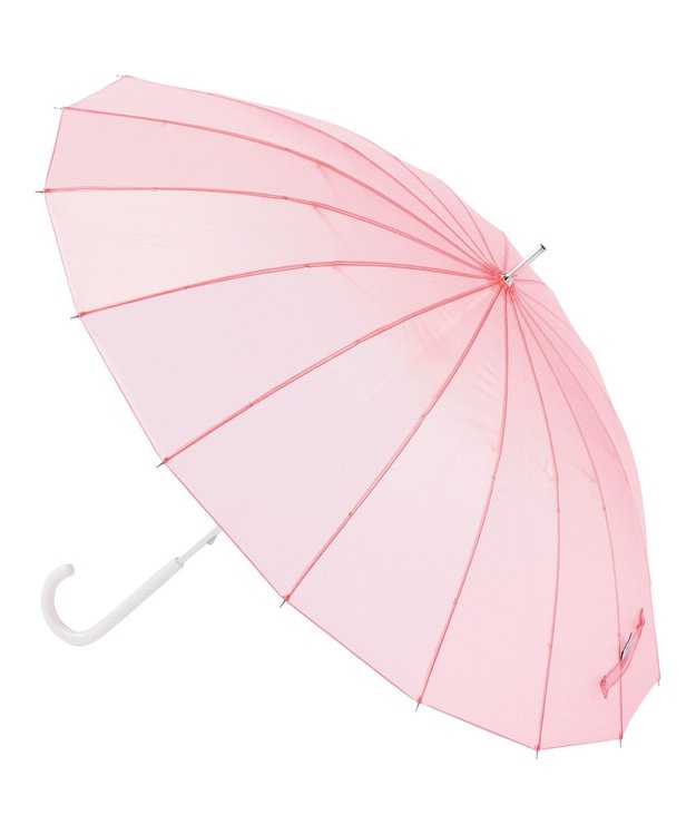 MOONBAT estaa 長傘 TPUビニール トリコット 16本骨 オレンジ