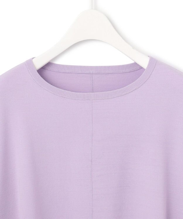 ICB 【洗える】 ヴィスコースワイド プルオーバー ライトグレープ系