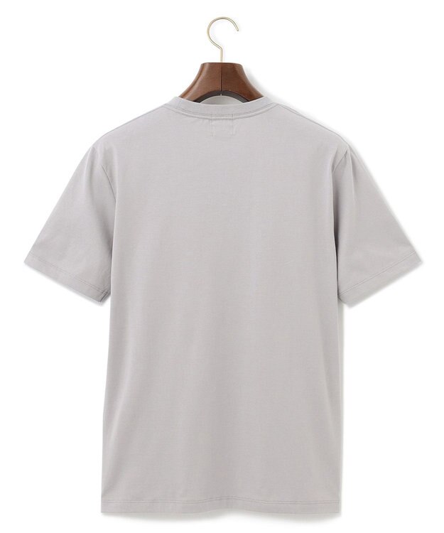 J.PRESS MEN 【一部店舗限定】バックブル ムカラTシャツ ライトグレー系