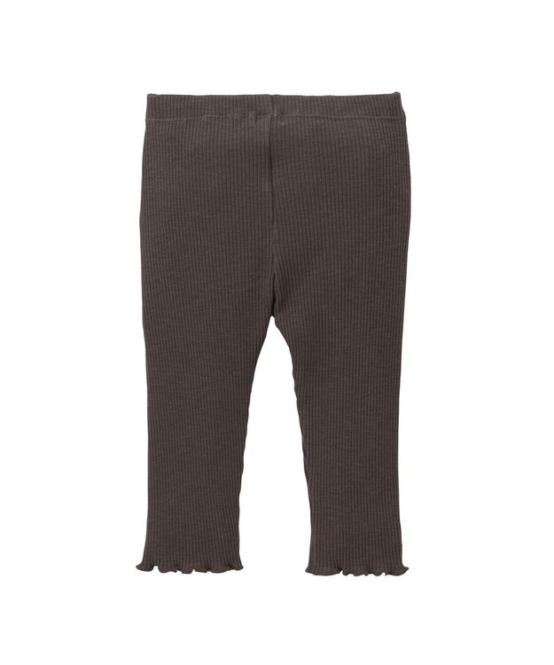 MIKI HOUSE HOT BISCUITS 【80-120cm】 レギンスパンツ チャコールグレー