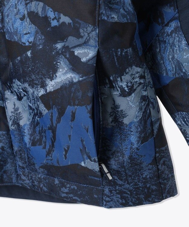 Columbia Columbia/ 【KIDS】ウィリバードIIIインターチェンジジャケット /コロンビア Mountain Blue Cascades、 Coll Navy