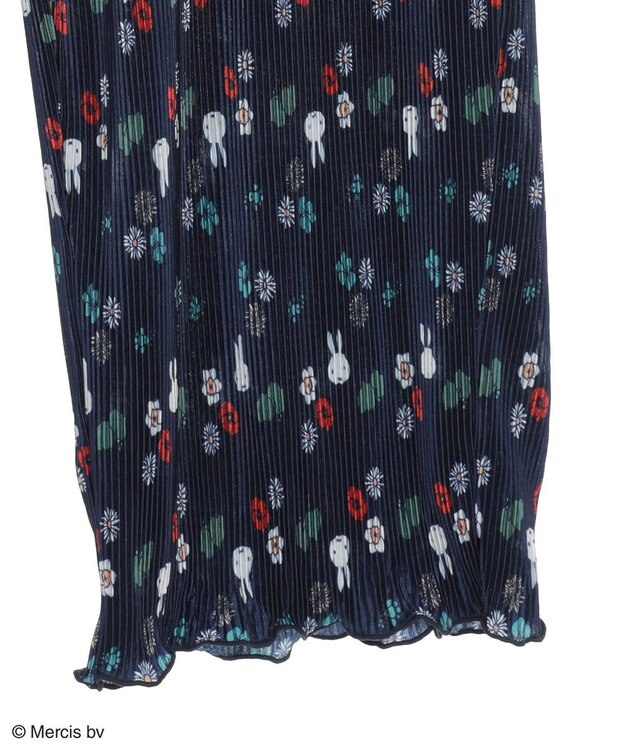 Green Parks ｍｉｆｆｙ／総柄プリーツパンツ Navy