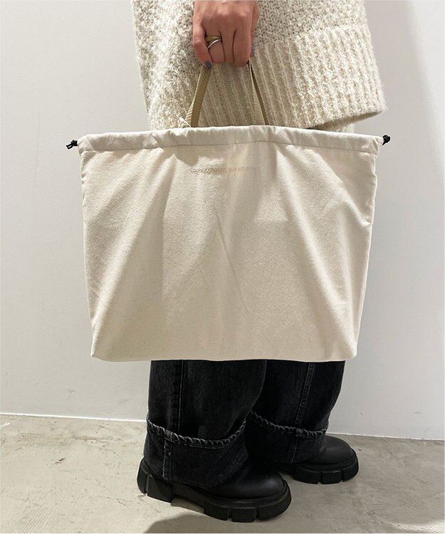 ONWARD CROSSET SELECT 【LOOKS COMMON BUT ACTUALLY… 】COTTON  PCバッグ ecru