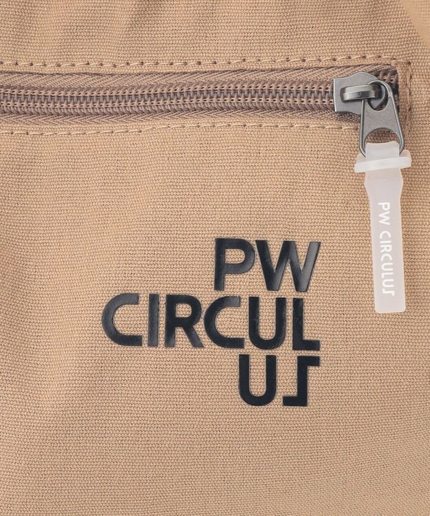 PW CIRCULUS 【GOLF OUT掲載アイテム】【着用可能BAG】【UNISEX】2WAY ウェアラブルバッグ  ゴルフ ベージュ系