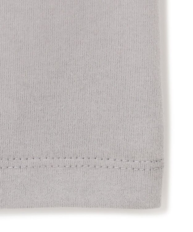 J.PRESS MEN 【一部店舗限定】バックブル ムカラTシャツ ライトグレー系