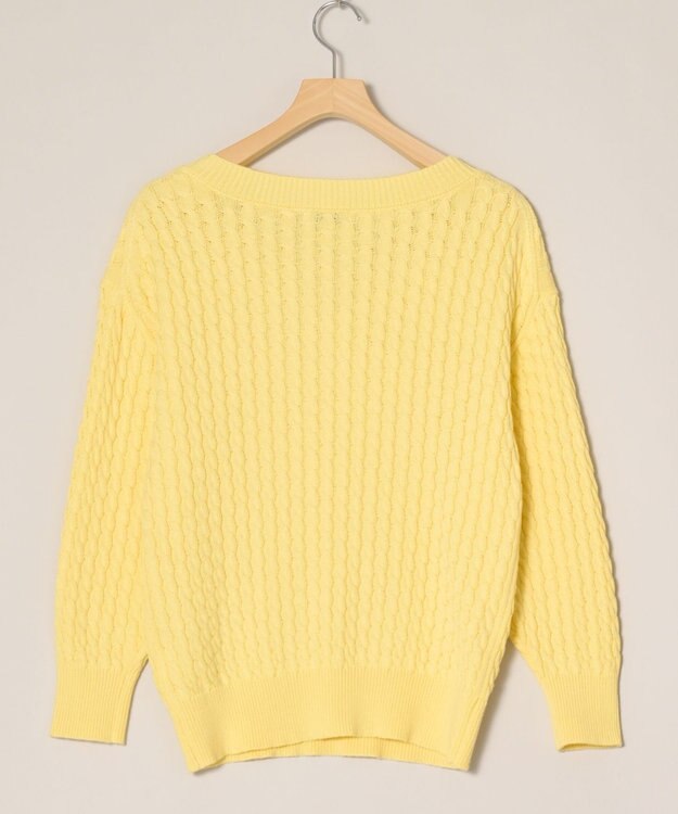 ONWARD Reuse Park 【any FAM】ニット春夏 イエロー