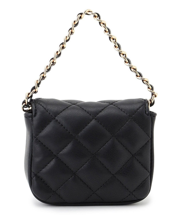 23区 フェイクファー トートバッグ サックスブルー系