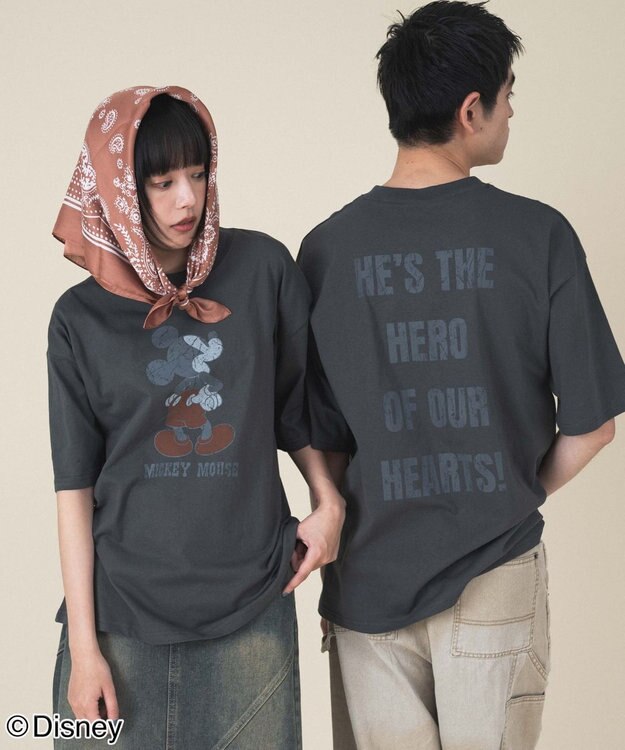 WEGO 【新柄追加/ユニセックス着用アイテム/SMLサイズ展開】DISNEY/グラフィックT（S） 柄4