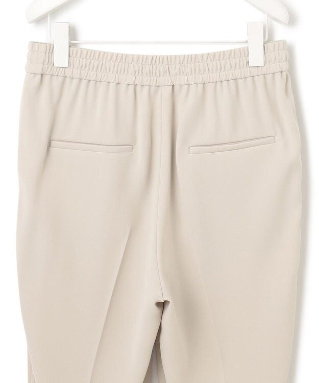 ICB 【洗える】 ライトダブルクロス ドロストパンツ トープ系