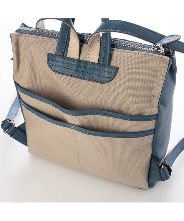 UNBILLION アトランタ ATLANTA / やぎ革軽量ミニリュック ブルー