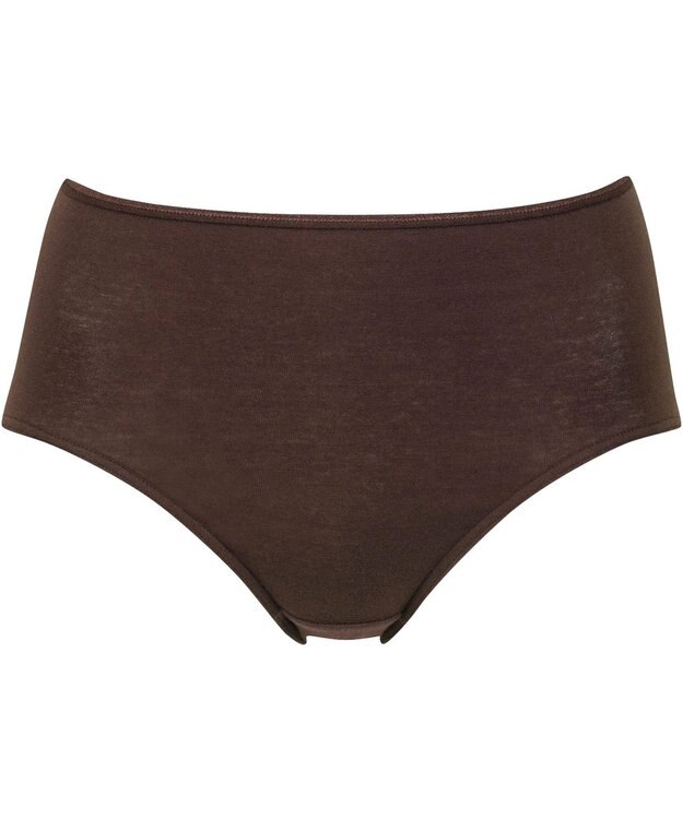 Wing ショーツ 【綿の贅沢 オーガニック】 はきこみ丈ふかめ EC3000 ウイング／ワコール カカオ