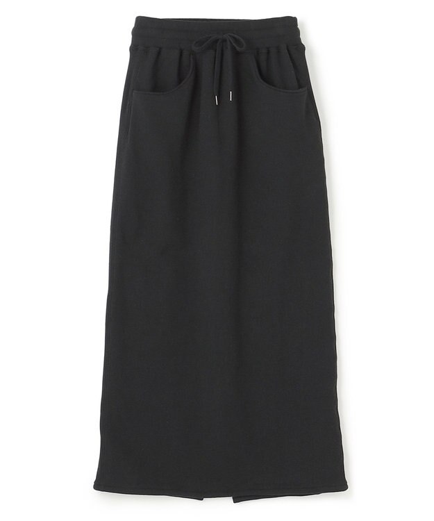 uncrave スウェット スカート（uncrave WHITE） ブラック