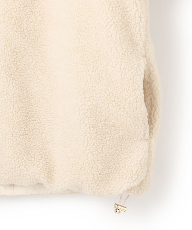 UNFILO 【TAION×UNFILO】リバーシブルボアダウン クリーム