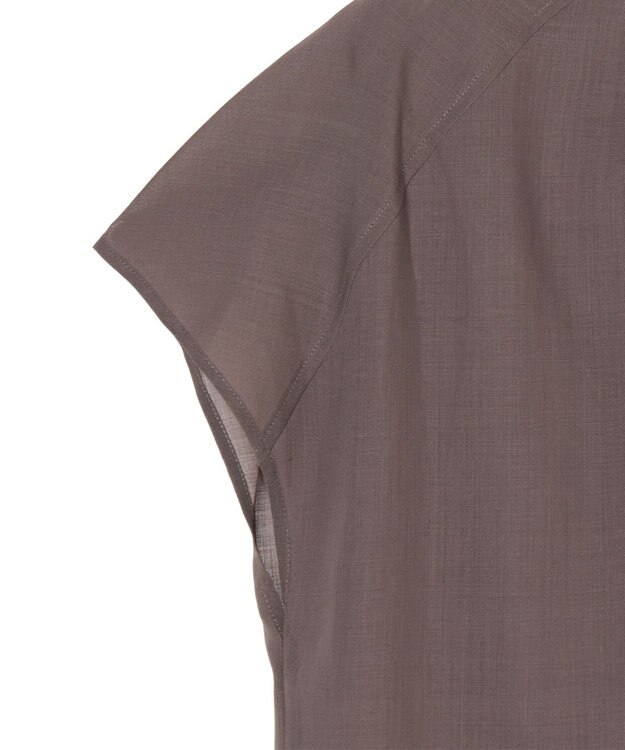 JOSEPH ブレンドウールボイル　ブラウス Mushroom