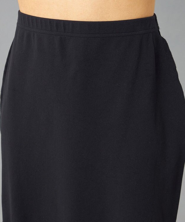 Chacott 【ノーソーイングニット】ティアードニットスカート ブラック