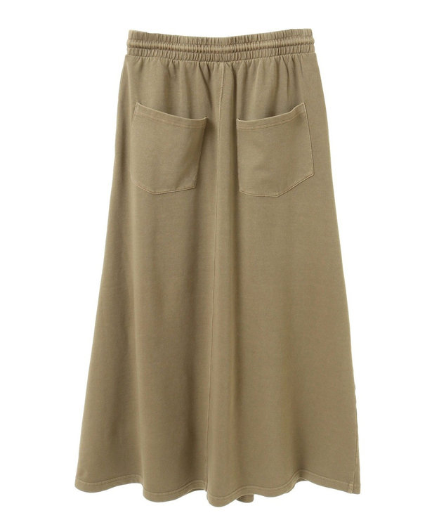 Green Parks ・ＳＵＧＡＲ　ＳＰＯＯＮ　ピグメントスウェットスカート Beige