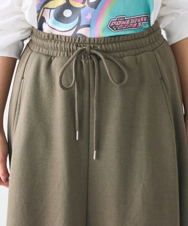 CRAFT STANDARD BOUTIQUE 【ＷＥＢ限定】裏毛カットオフフレアスカート Khaki