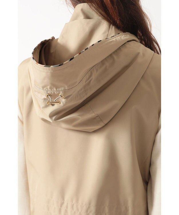 DAKS リバーシブル ハウスチェックベスト ベージュ