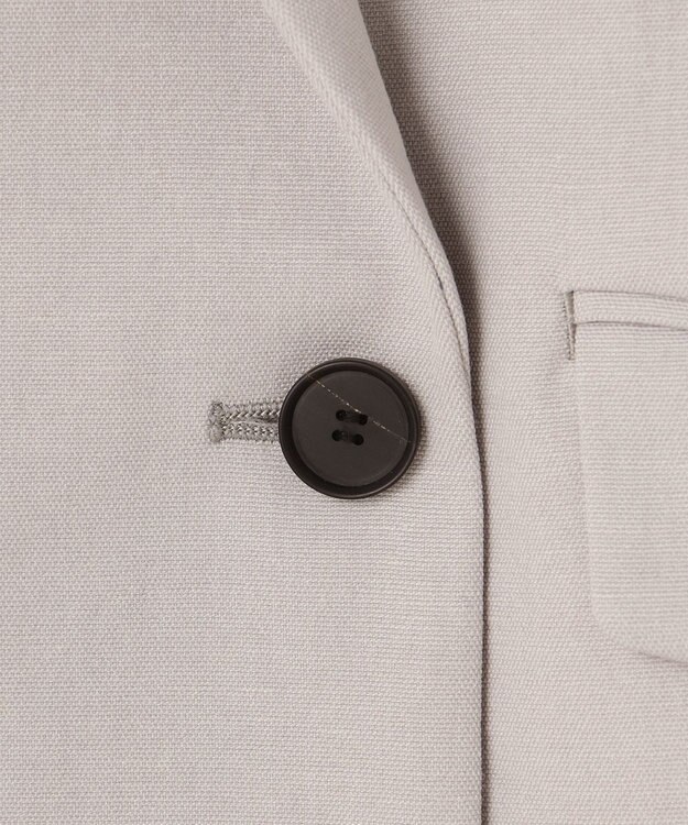 ICB 【接触冷感・UVケア・撥水・洗える】 LooseWeave ダブルブレストジャケット トープ系