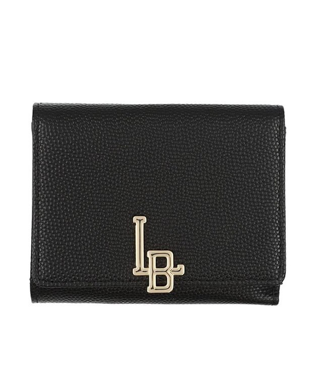 LANVIN en Bleu エルヴィー 三つ折り財布 ブラック