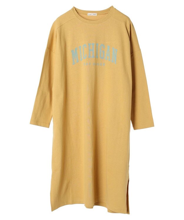 CRAFT STANDARD BOUTIQUE １０／ーウ゛ィンテージ風天竺　ＰＴ　ＯＰ　Ｌ／Ｓ Mustard