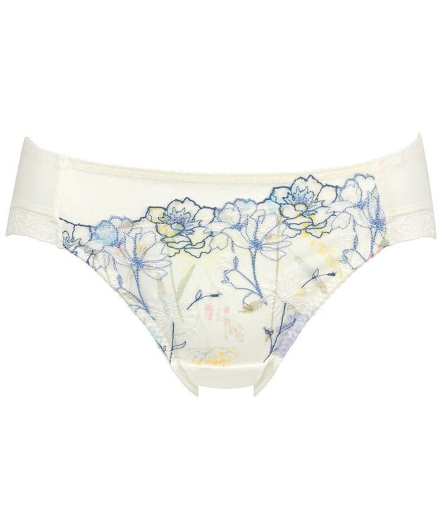 Wing ショーツ　【ときはなつブラ】　KB2871とペア　身生地部は綿混素材　はきこみ丈あさめ　ウイング／ワコール　KF2371 クリーム