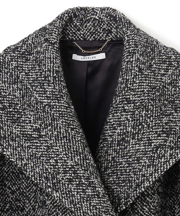 BEIGE， 【WEB限定】CALCITE / ツイードコート Mono tweed