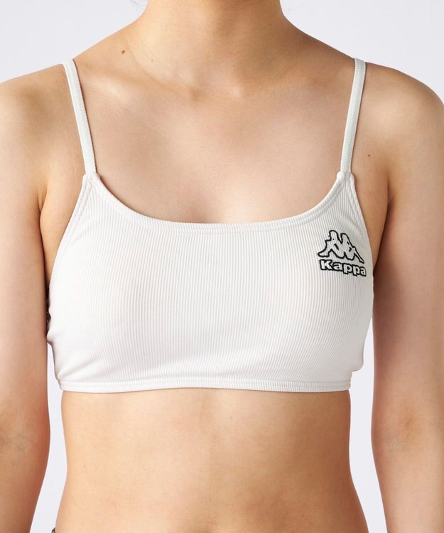 OP／FILA 【Kappa】リブビキニ+カバ―アップ 3点セット水着 ブルー