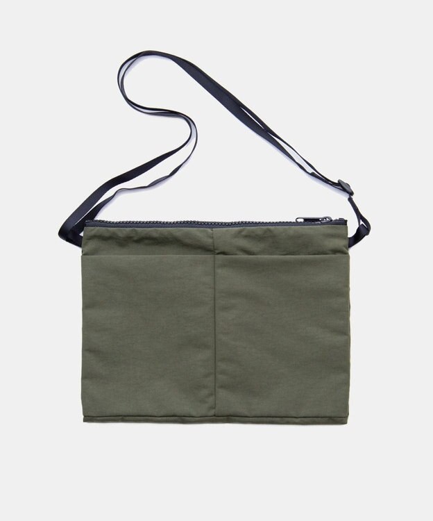 NIZYU KANO LIGHT NYLONサコッシュS カーキ