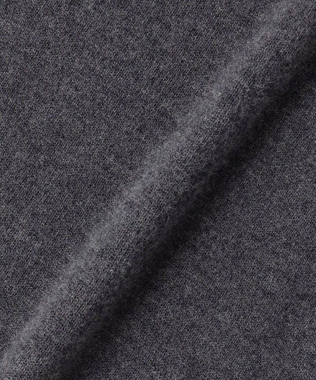 自由区 S ウールハイゲージニット ワンピース チャコール