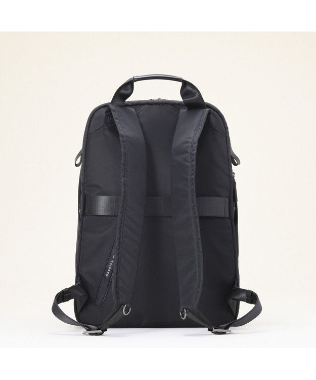 ACE BAGS & LUGGAGE 【雑誌掲載】W&.Day/Night ポッケス スリムリュック A4サイズ 13.3インチPC収納 15276 ダブルアンドデイナイト マザーズバッグ ブラック