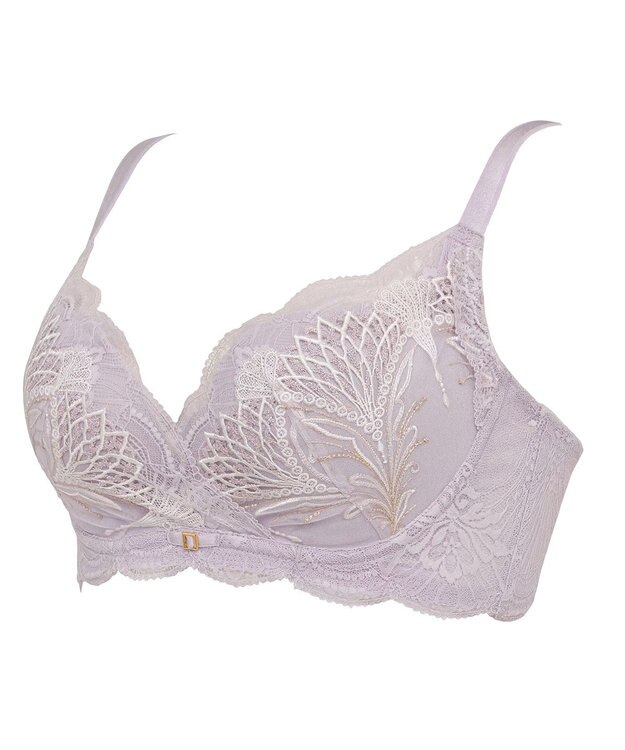 BRADELIS New York 【BRADELIS New York】ノンワイヤーブラ26S1 ブラデリス 補正下着 補整 ブラジャー ライラック