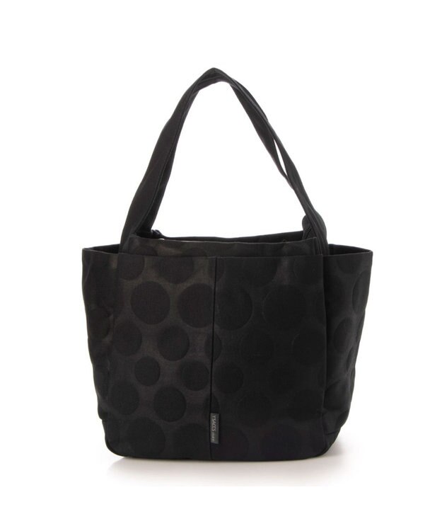 Y'SACCS 【Y’SACCS vous et】 キャンバスドットエンボストート Mサイズ ブラック